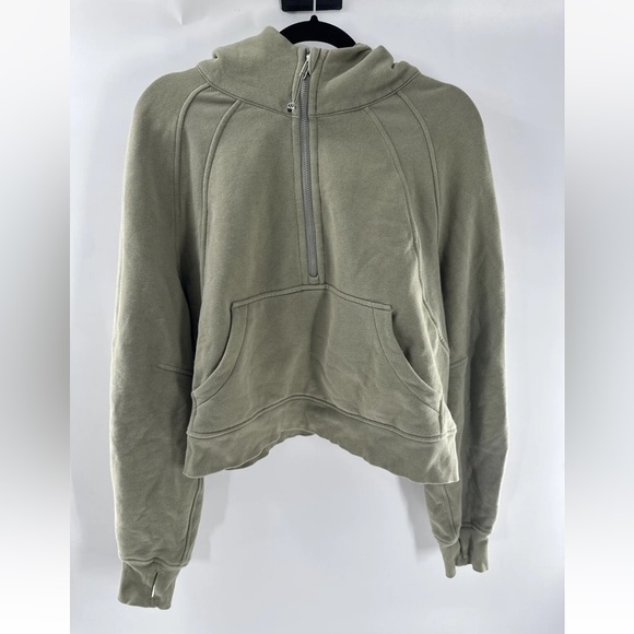 Lululemon scuba hoodie M/L Rosemary green. - Picture 1 of 7
